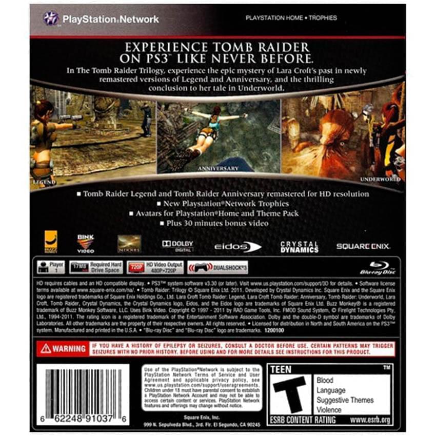 Tomb Raider Trilogy Ps3